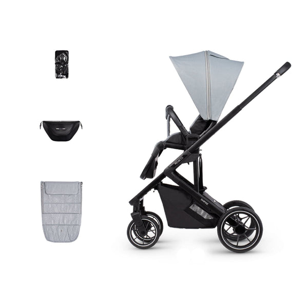 Venicci Empire Stroller & Accessory Pack in Urban Grey Pushchairs & Buggies 13176-URN-GRY 5905261331175