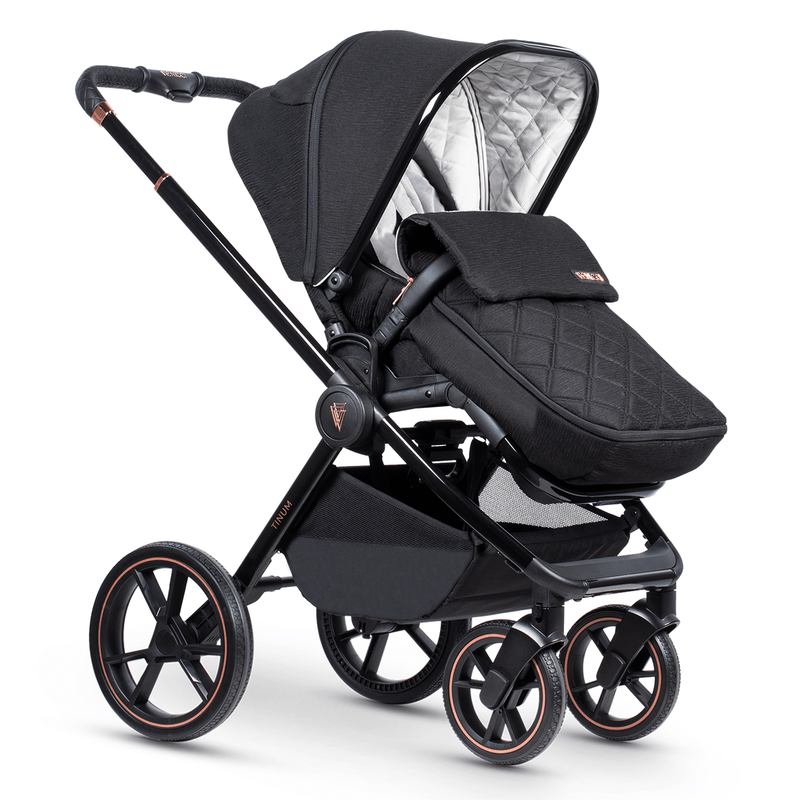Venicci Tinum 3-in-1 Travel System Special Edition Stylish Black Travel Systems 8171-STY-BLK